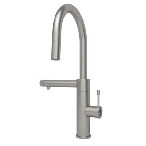 شیر سینک دومنظوره شاوری مدل ارج با پوشش کروم مات